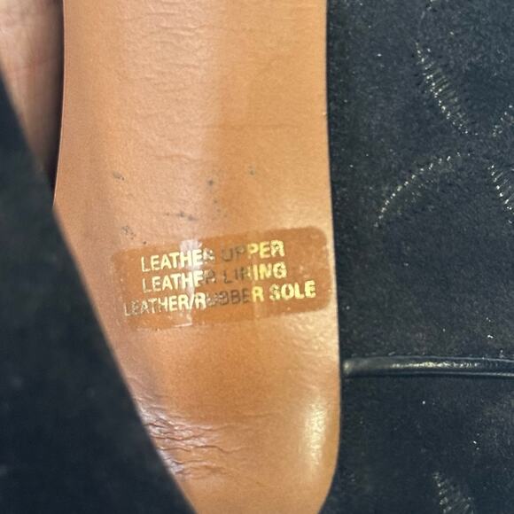 Seen on Nicki Manaj Alaïa Suede Embroidery 2X Platform Hiker Boot Black EU 38.5 - Picture 9 of 12